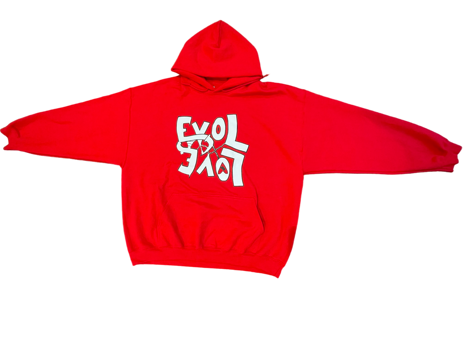 【HI FI FNK】Love Embo Hoodie Evol Love